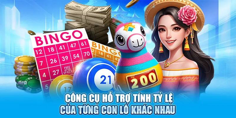 Công cụ uy tín hỗ trợ tính tỷ lệ từng lô khác nhau