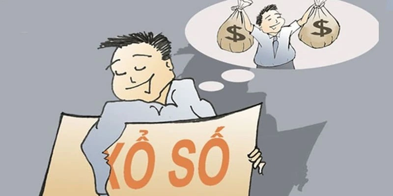 nằm mơ trúng số